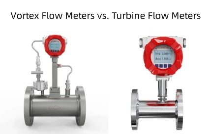 Medidores de caudal de vórtice frente a medidores de caudal de turbina