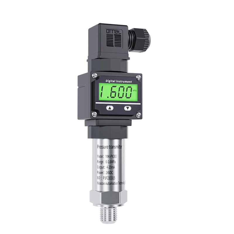 Pressure transmitter with display