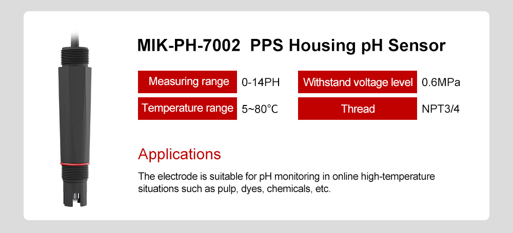 MIK-pH 6001 Plastic pH electrode