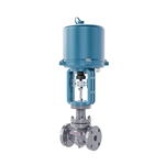 electric single seat regulating valve