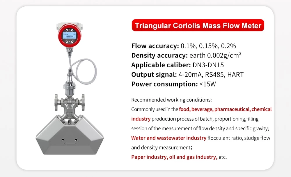 FCC-300 Coriolis Mass Flowmeter